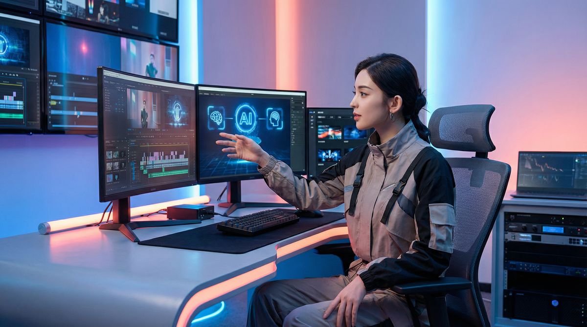 蘑菇视频 AI视频剪辑